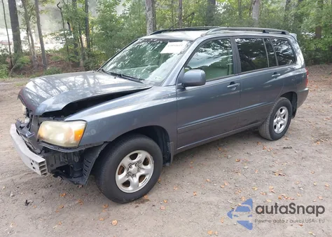 2007 Toyota Highlander из США, поврежденный, VIN JTEGD21A170162215
